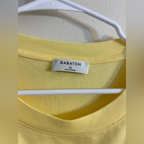 Babaton Yellow Sleeveless T-shirt
Women's Size XL - Picture 2 of 9